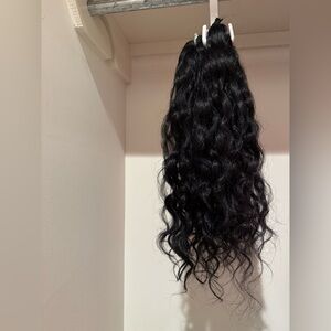 Luxurious Black Indian Curly Hair Extension